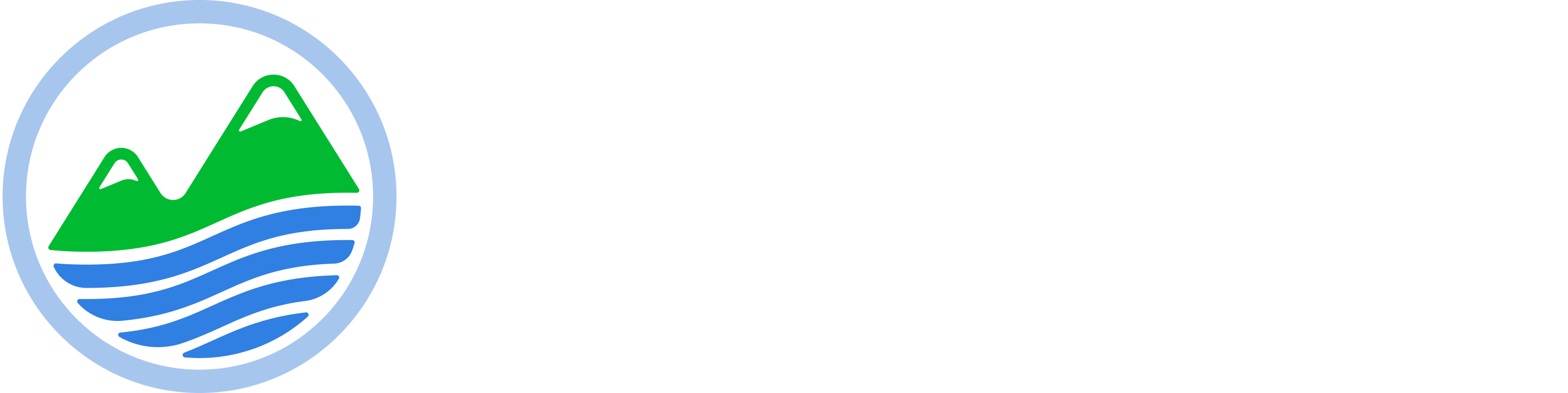 Full Logo, Color, White