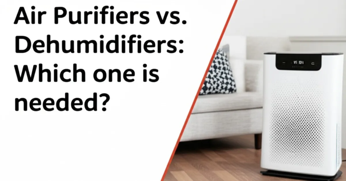 Air Purifiers vs. Dehumidifiers